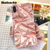 Babaite Gold Rose Love heart Phone Case for iphone 11 Pro 11Pro Max 8 7 6 6S Plus X XS MAX 5 5S SE XR