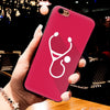 MaiYaCa Nurse Medical Medicine Health Heart black soft Phone Case for iPhone 8 7 6 6S Plus X XS XS MAX 5S SE 11pro max Cover