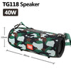 TG118 High Power 40W Bluetooth Speaker Waterproof Portable Column For PC Computer Speakers Subwoofer Boom box Music Center Radio