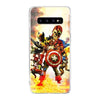 Silicone Case for Samsung Galaxy S10 S10e S20 Ultra S8 S9 S10 S20 Plus S7 Note 8 9 10 Plus Cover Marvel Superheroes The Avengers