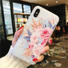 Soft Phone Case For Samsung Galaxy S20 S20 Ultra Plus A51 A71 A10 A10S A50 A30 70 A7 S10E A8 J4 J6 J8 2018 Cases Floral Cover