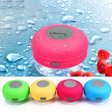 Mini Bluetooth Speaker Portable Waterproof Wireless Handsfree Speakers, For Showers, Bathroom, Pool, Car, Beach & Outdo