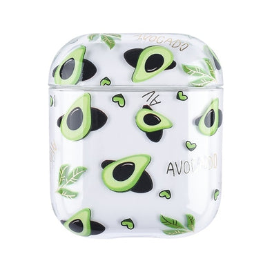 For AirPods Case Flower Transparent Clear Hard Plastic Wireless Bluetooth Earphone Cases For Apple Airpods 2 Cover Funda Fashion