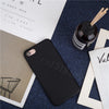 Luxury Soft Back Matte Color Cases for iPhone