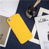 Luxury Soft Back Matte Color Cases for iPhone