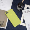 Luxury Soft Back Matte Color Cases for iPhone